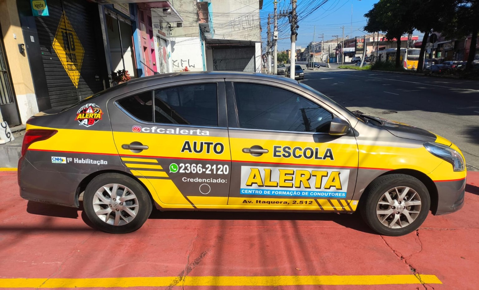 Carro CFC Alerta frente